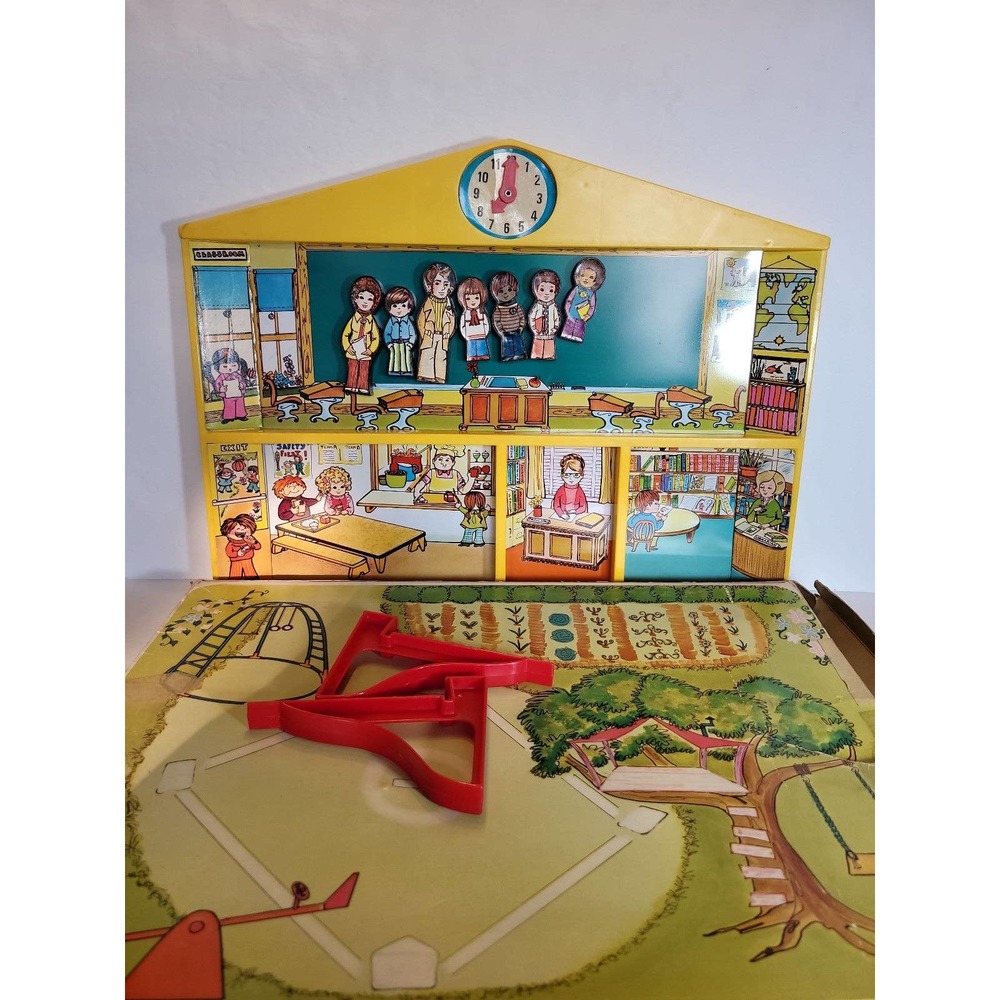 Magik House School Rare Vintage Educational Game